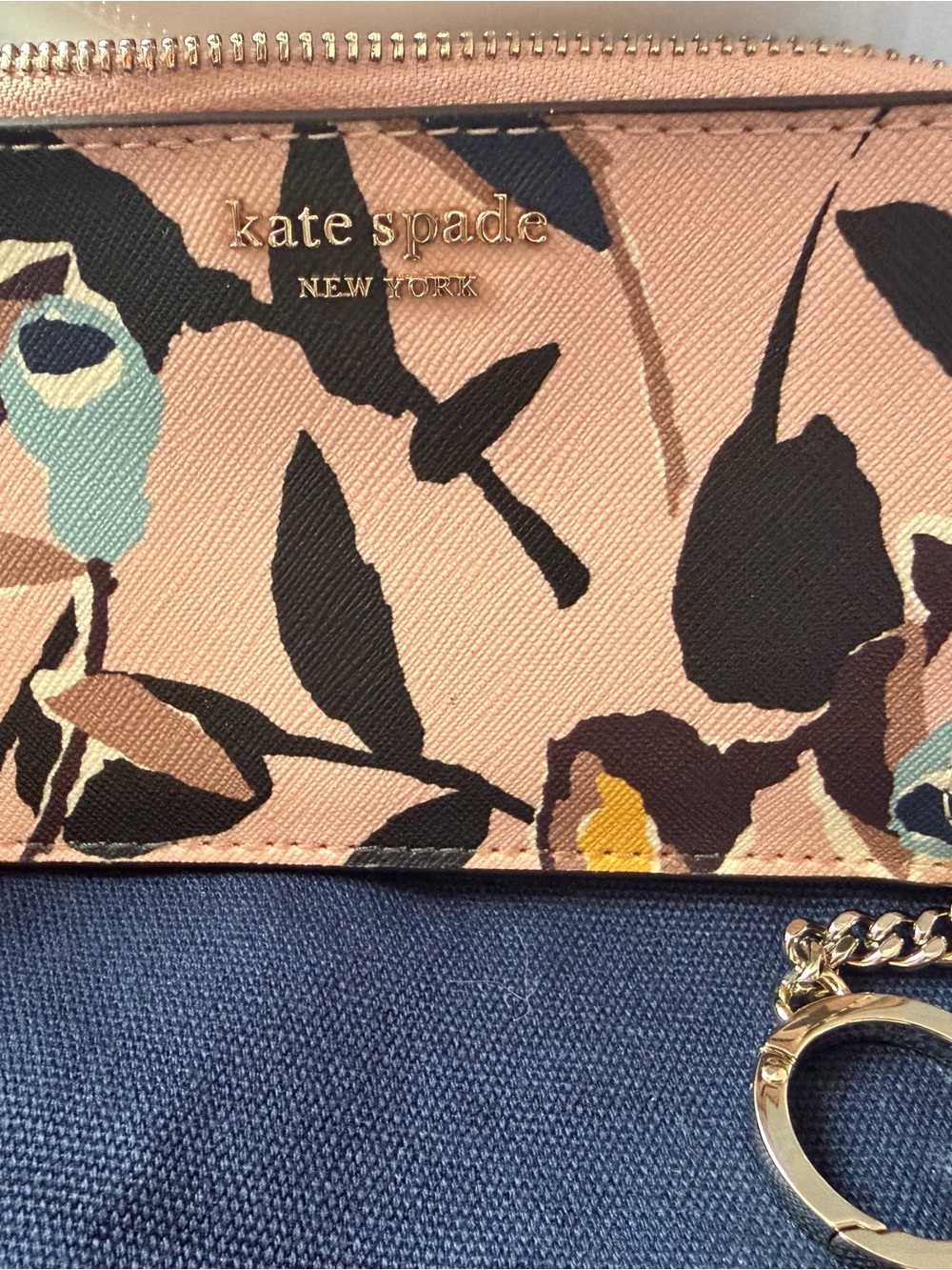 NWOT - KATE SPADE New York Floral Pink Cardholder Wallet
